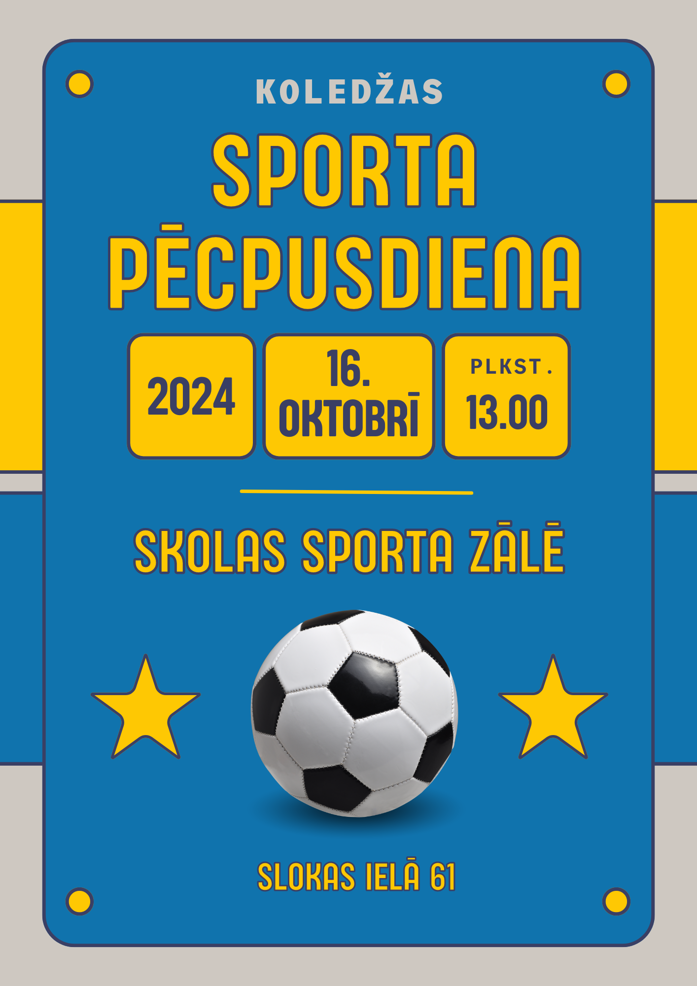 Sporta pēcpusdiena